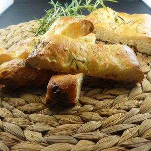 Ciabatta di pane turco al rosmarino