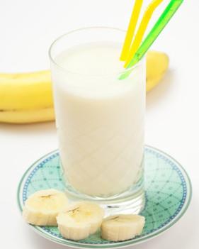 Banana milkshake  -  Frullato di banana