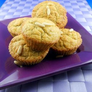 Muffin al pesto con pinoli