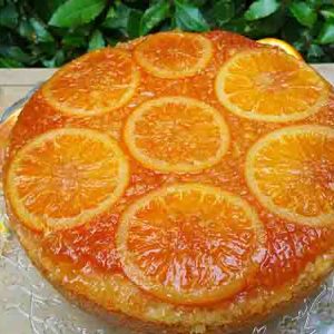 torta all'arancia rovesciata