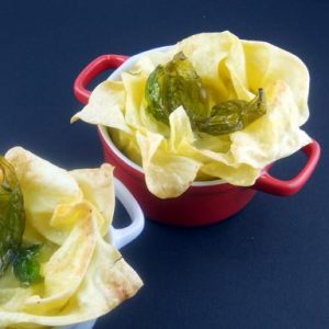 Cestini di lasagne con ricotta e pesto