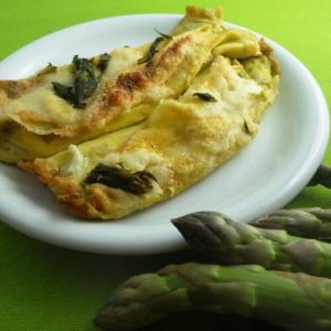 Crespelle agli asparagi