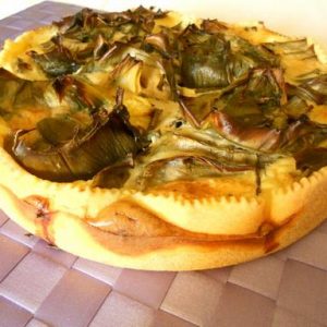 Crostata di carciofi