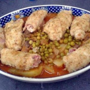 Involtini di pollo al vapore