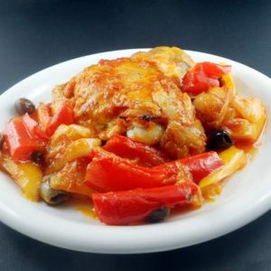 Pollo ai peperoni