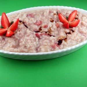 Risotto al profumo di fragole e franciacorta