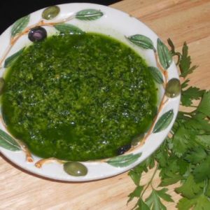 Salsa verde al prezzemolo