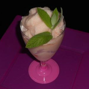 Sorbetto al pompelmo rosa