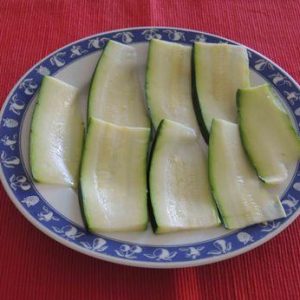 Zucchine al vapore